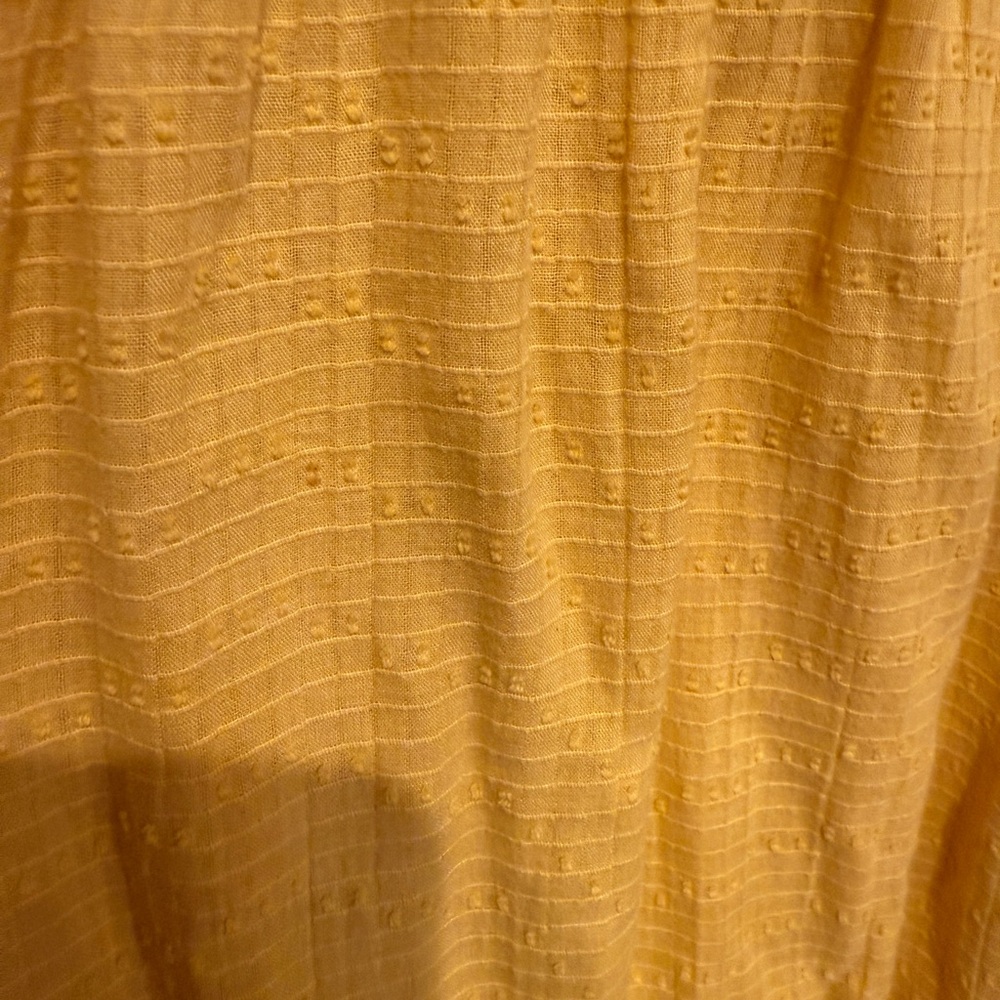 Lost + Wander Yellow Textured Dress - Picture 6 of 8